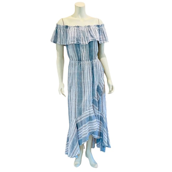 Express Ruffled Off The Shoulder Sundress - Picture 11 of 11